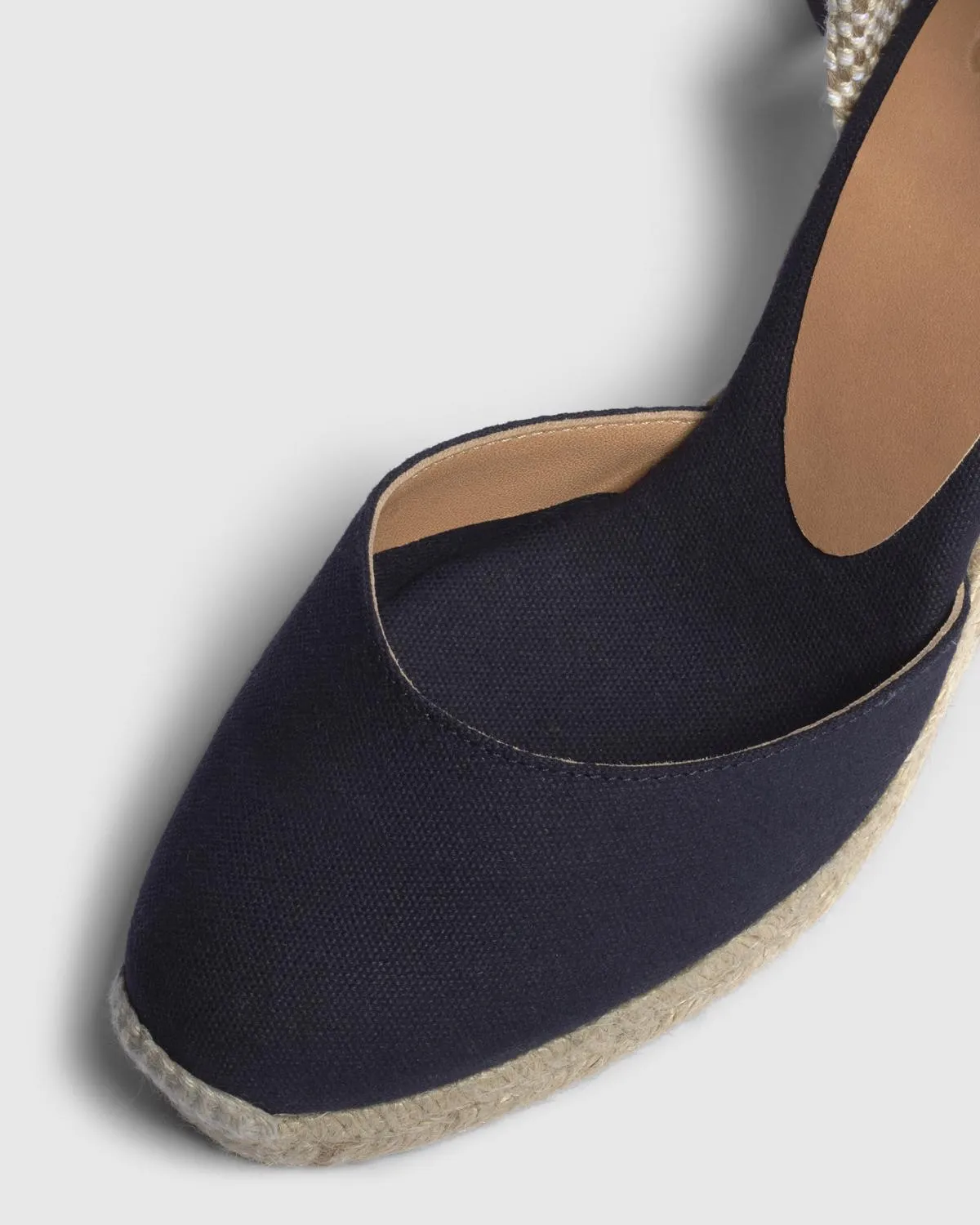 Castaner Carina/8/001 espadrille blauw katoen