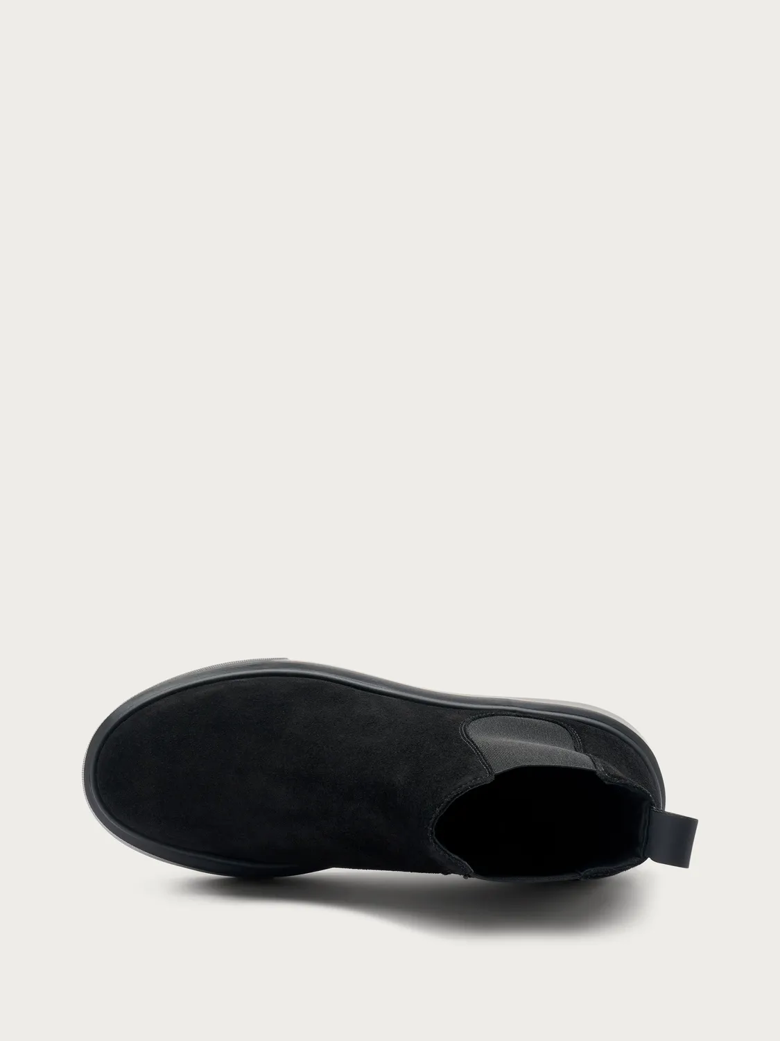 Frau Verona Beatle Boots zwart suède dames