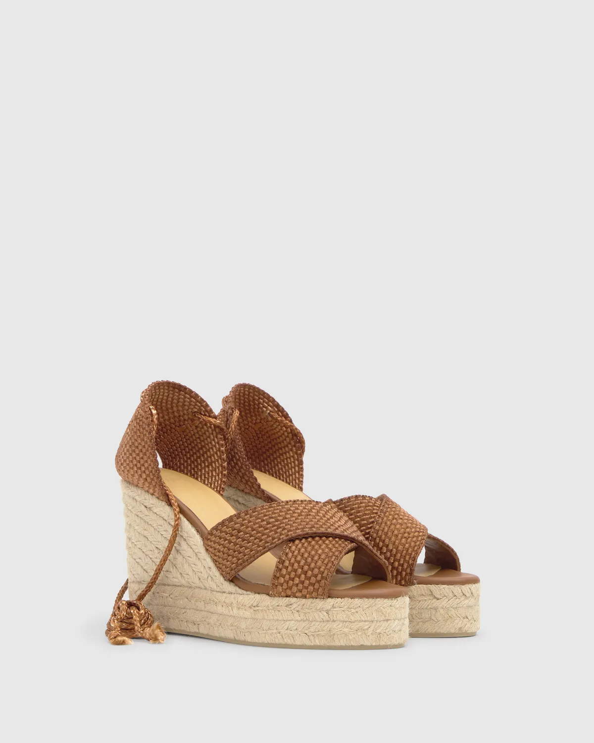 Castaner Becca/8ED/298 sleehaksandaal bruin jute