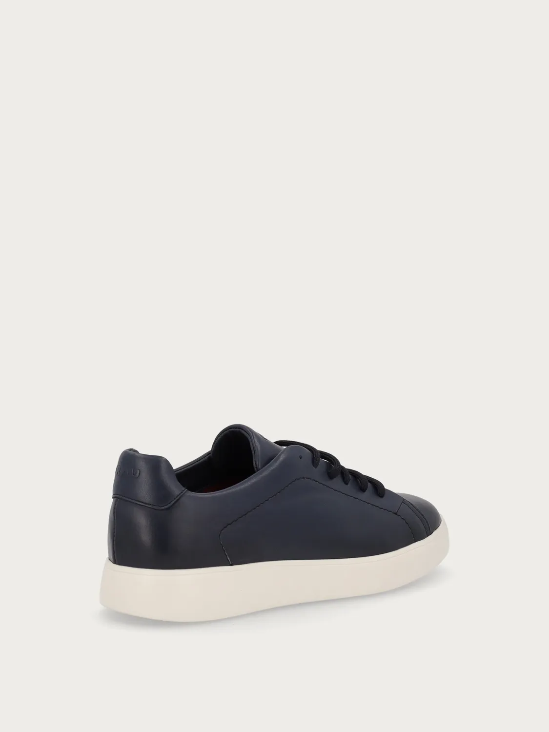 Frau Minimal blauwe leren sneakers heren