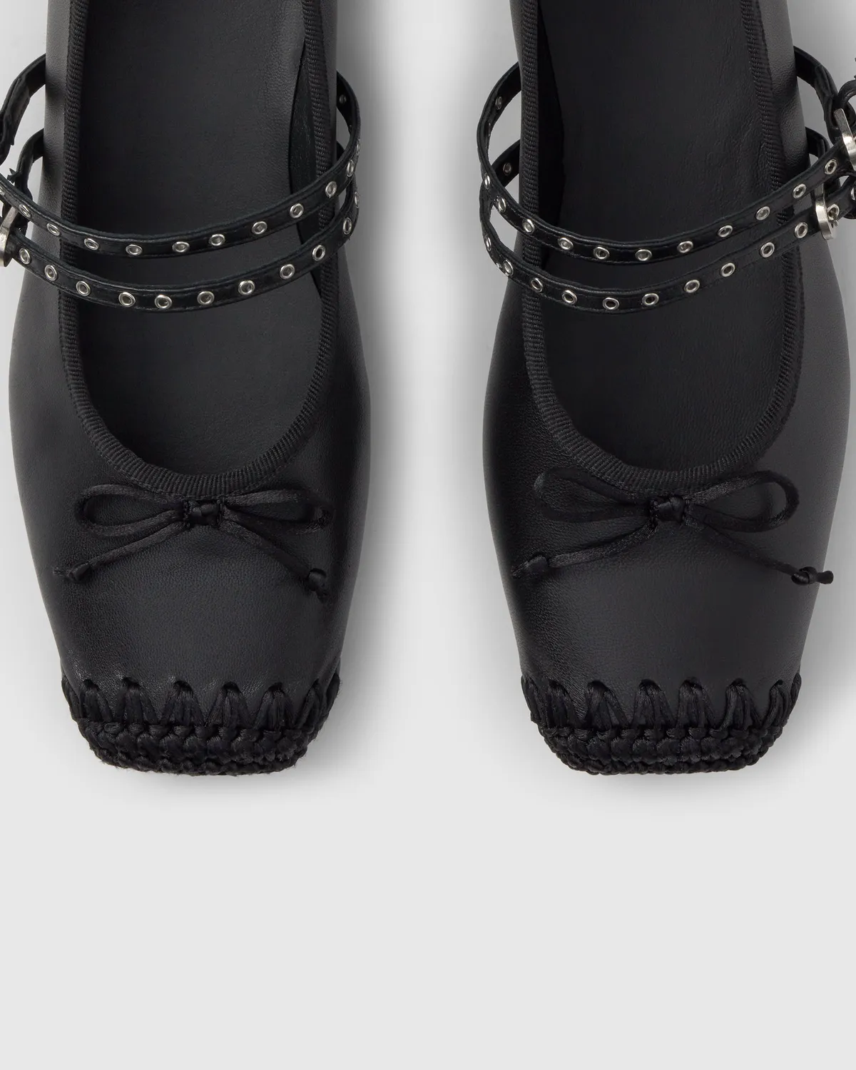 Castaner Gina 280 ballerina's zwart nappa leer