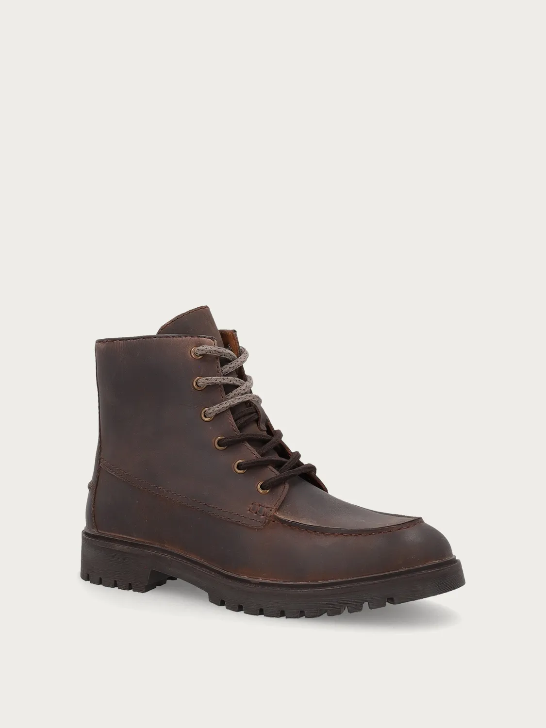 Frau FX veterboots bruin nubuck heren