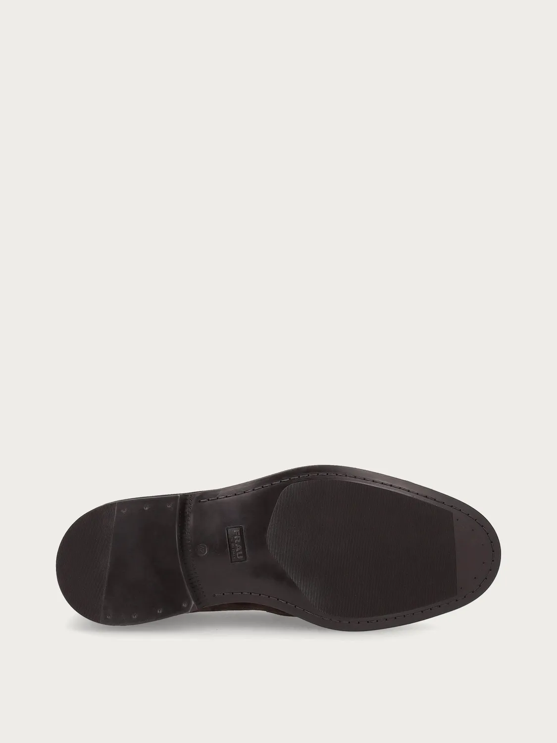 Frau Signature loafers bruin suède dubbele gesp