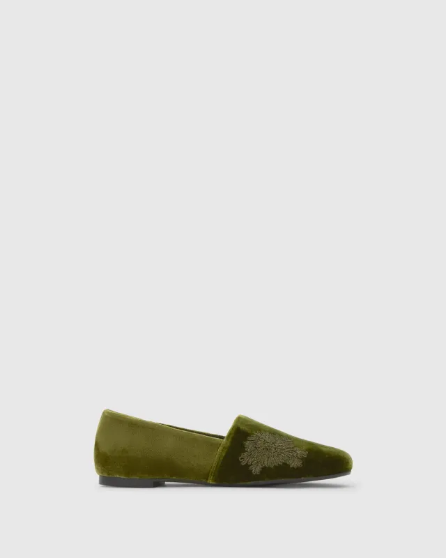 Castaner Gisele 311 ballerina jungla fluweel borduur