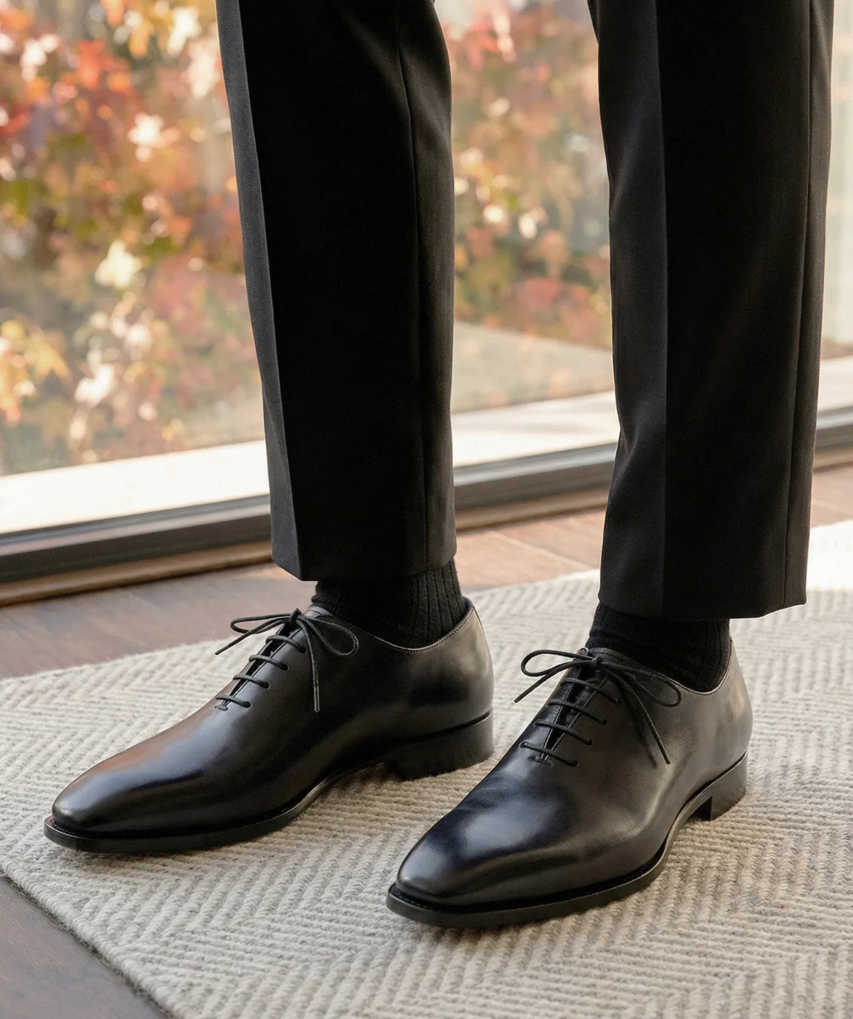 Finsbury Romeo oxfords grijs patina leer