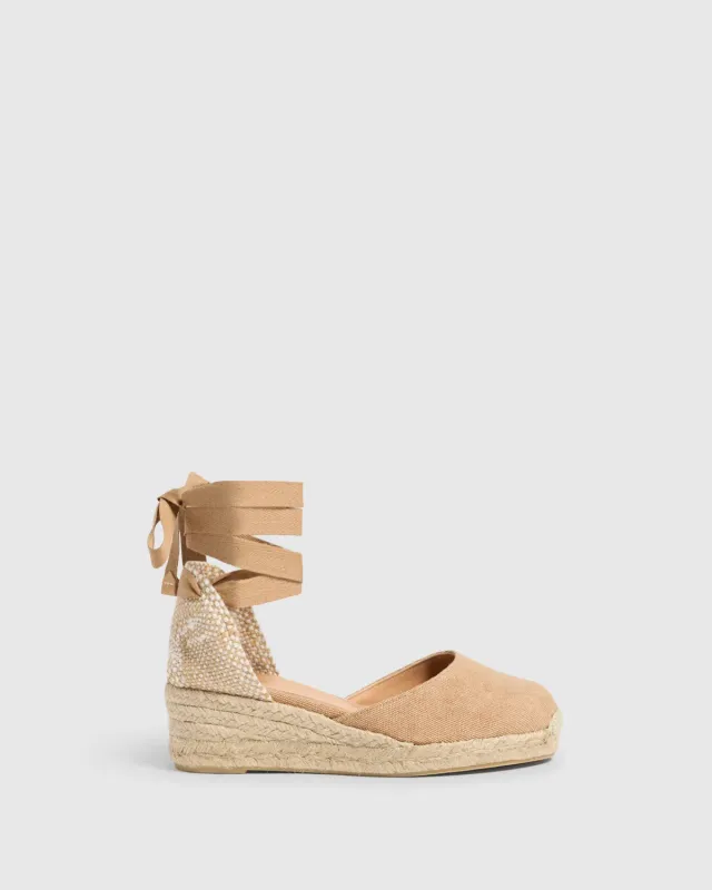 Castaner Carina 3 002 espadrilles tostado canvas