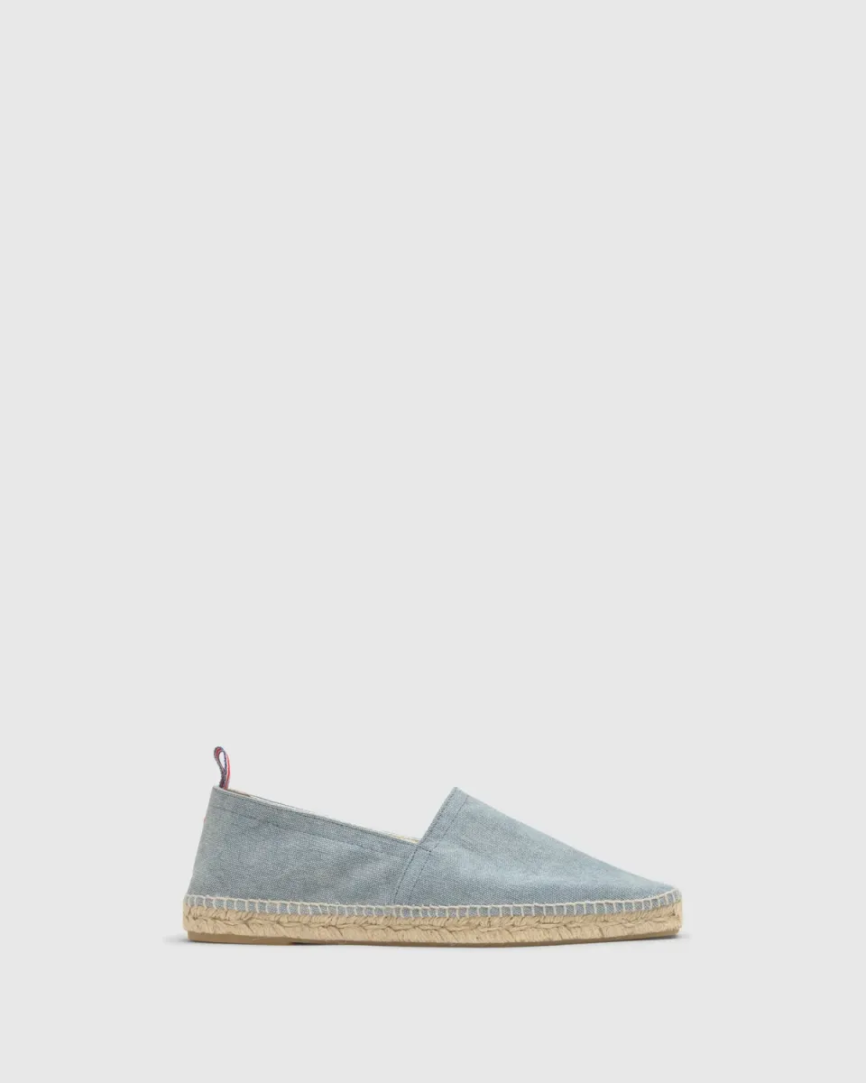 Castaner Pablo/002 espadrille heren acqua canvas
