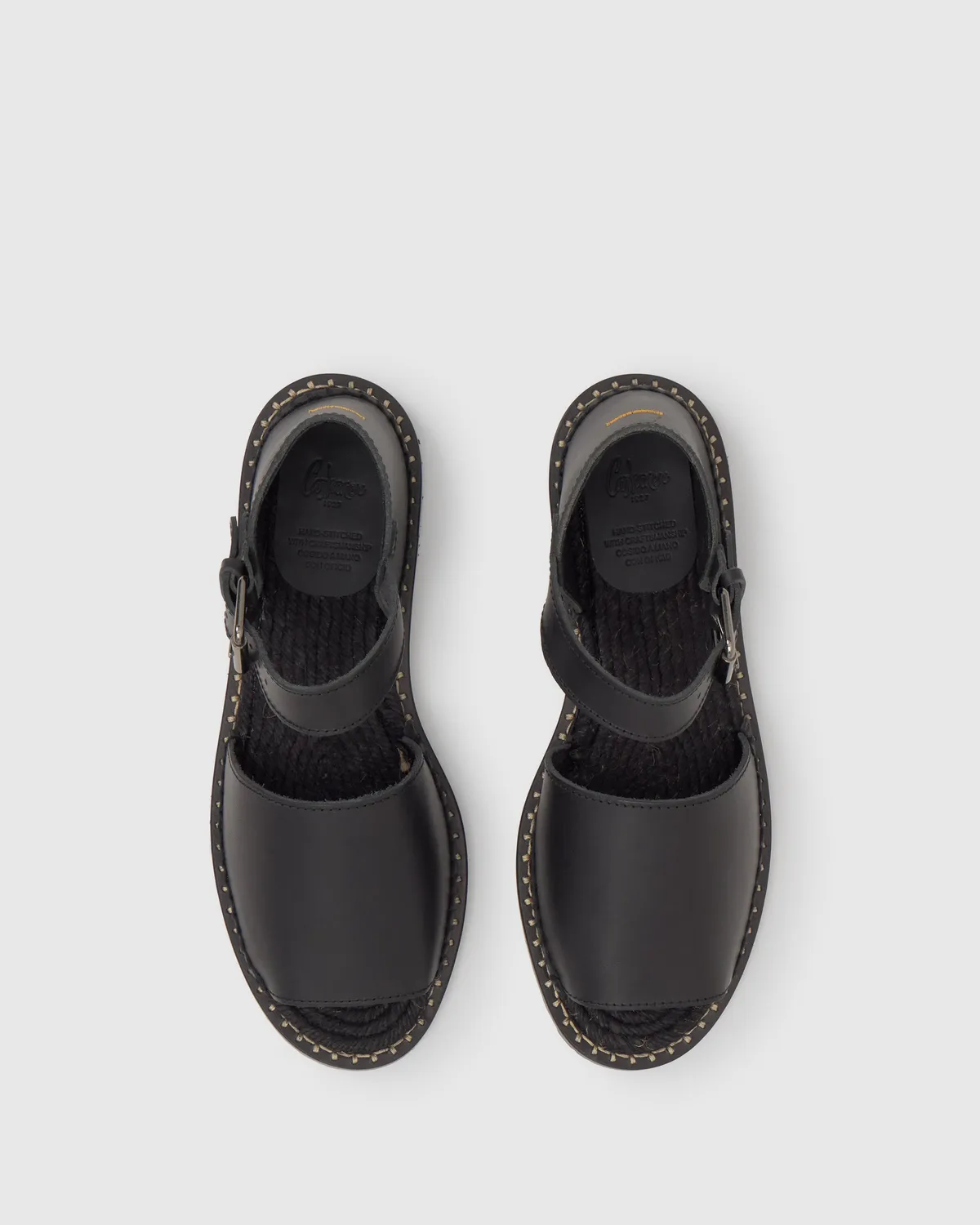Castaner Polly C 261 sandalen zwart nappa