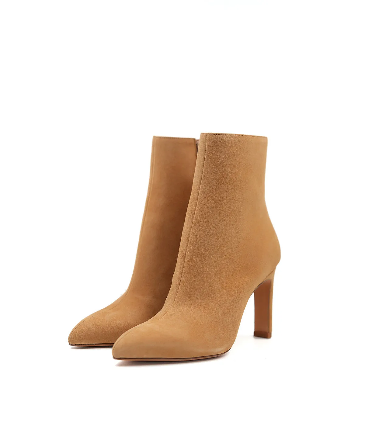 Finsbury Daisya enkellaarsjes beige suède