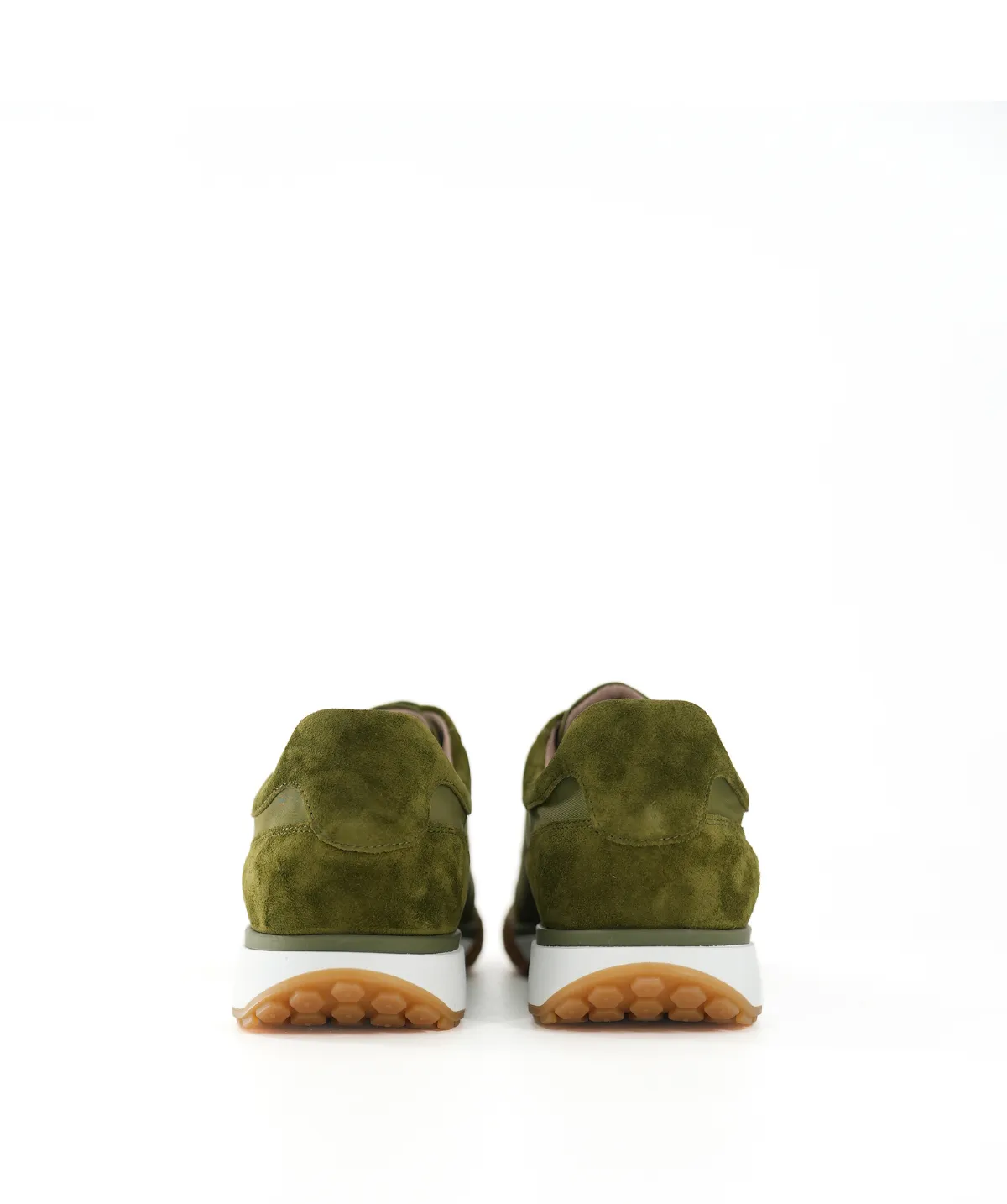 Finsbury Mathis sneaker olijfgroen canvas