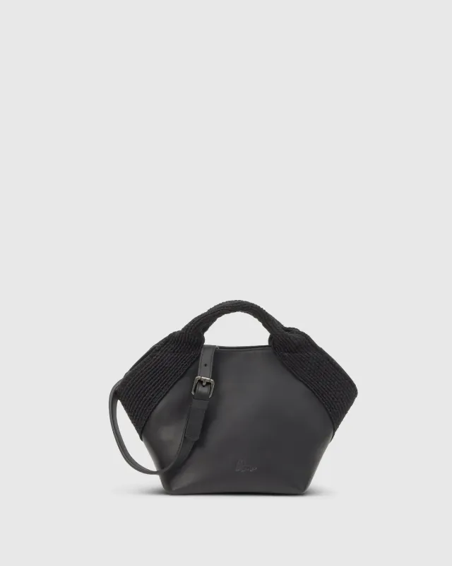 Castaner Small Shelley 113 handtas zwart nappa