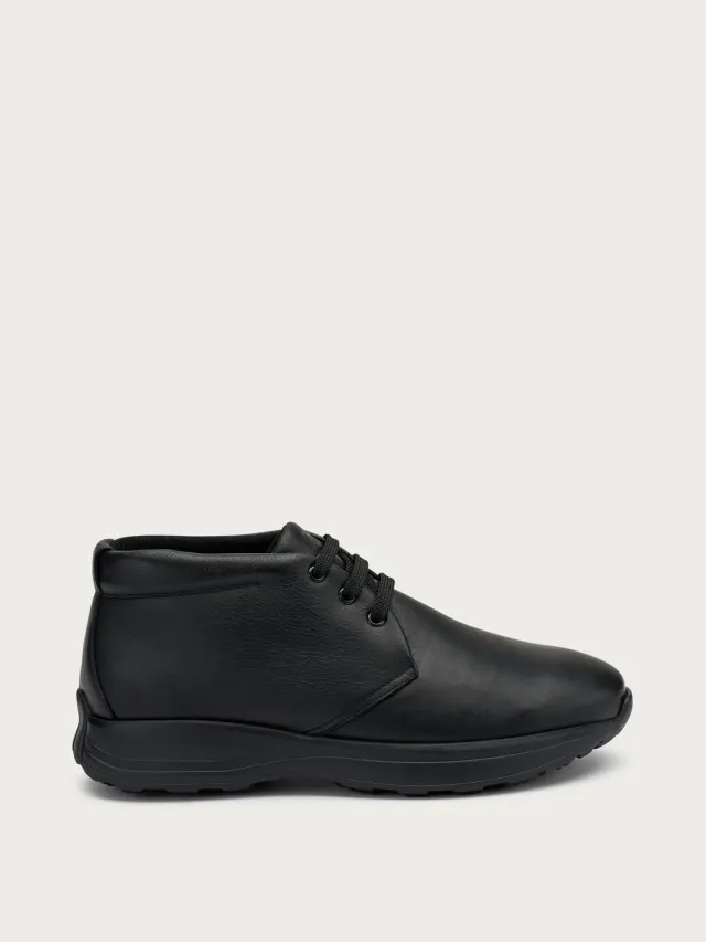 Frau Comfort Tech leren enkelboots heren veter