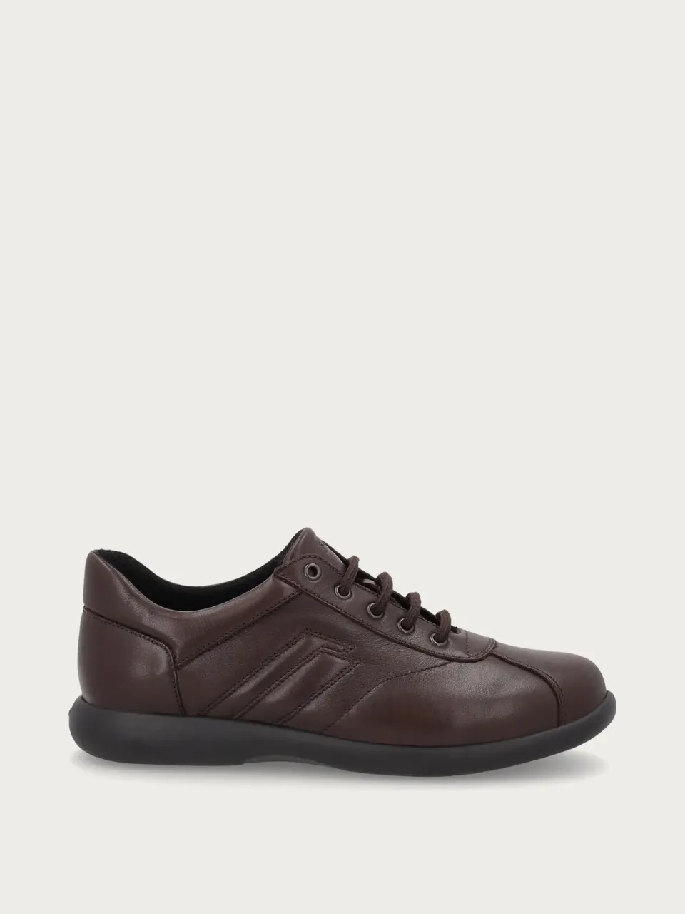 Frau Verona Comfort bruine sneakers leer