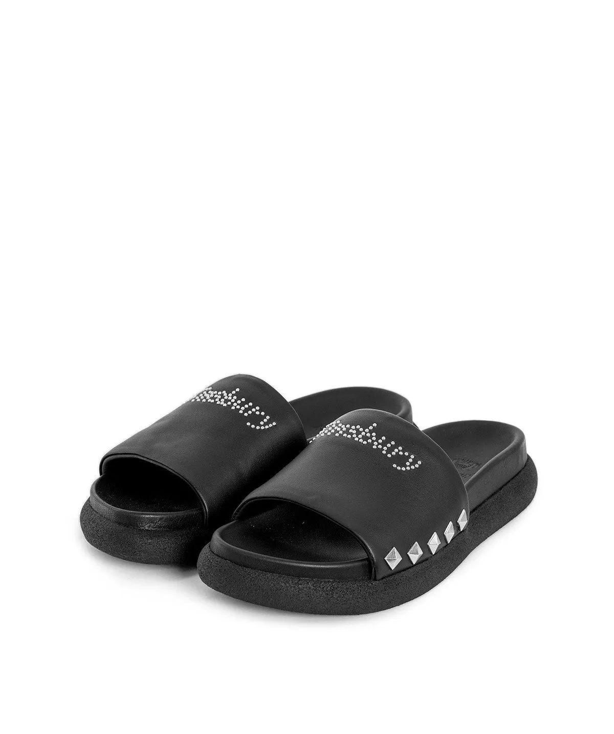 Finsbury Olympe sandalen zwart zilver dames