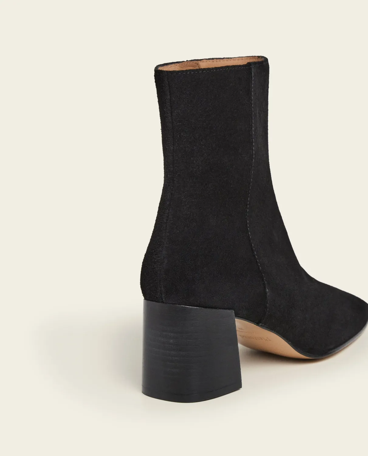 Flattered Cay Suede Black laarzen zwart suède
