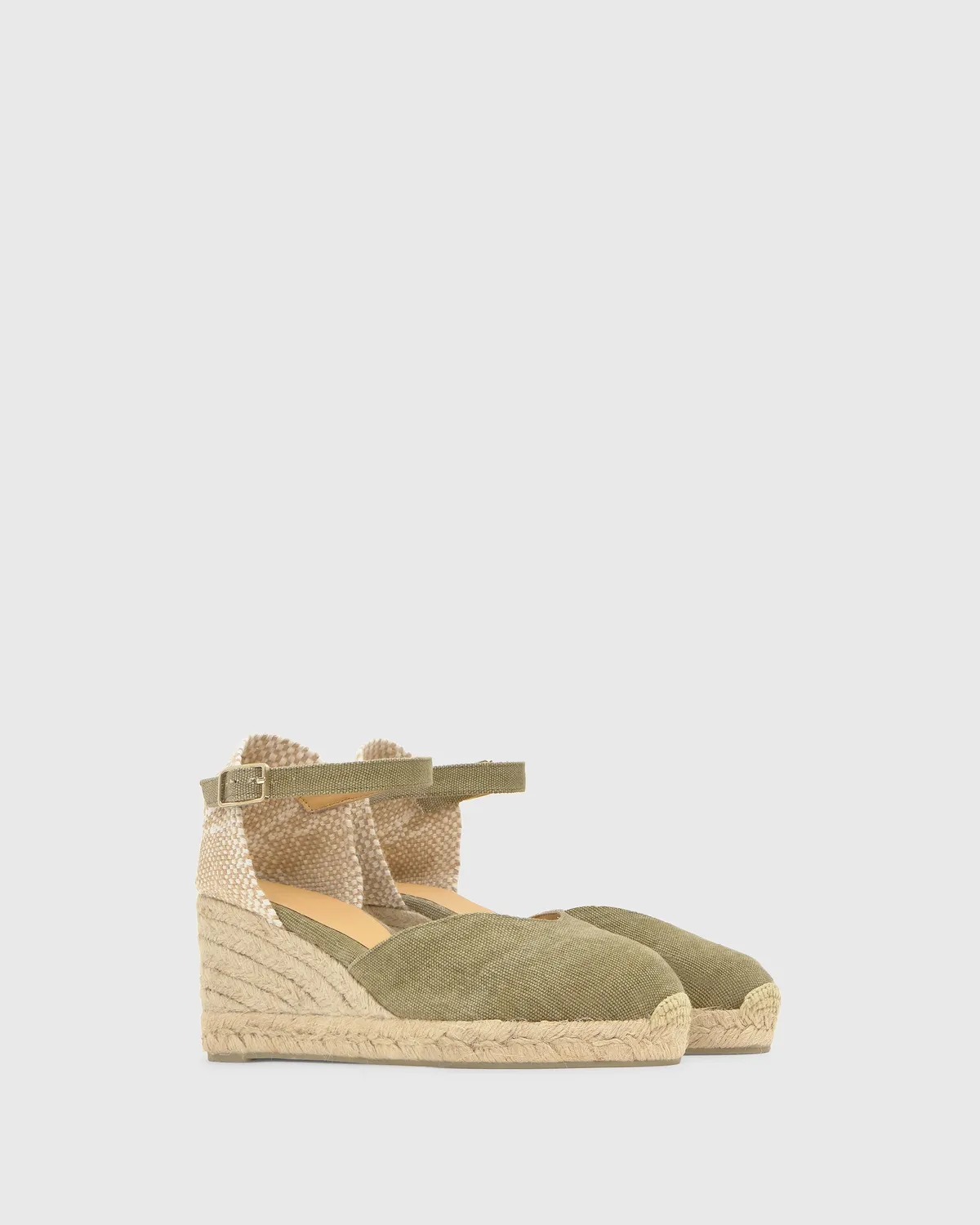 Castaner Chiarita 6 002 espadrille laurel katoen 7 cm