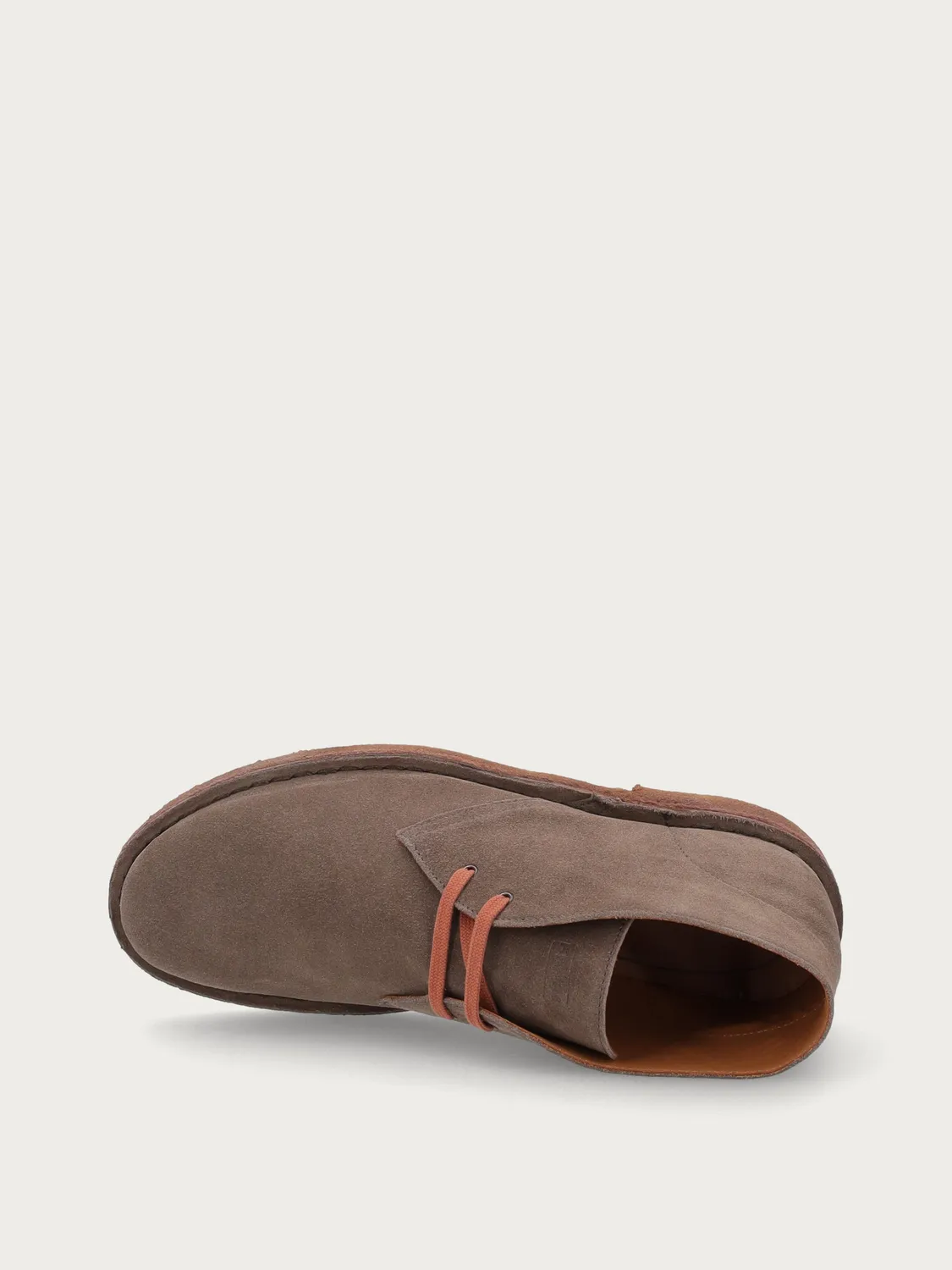 Frau Verona desert boots grijs suède heren