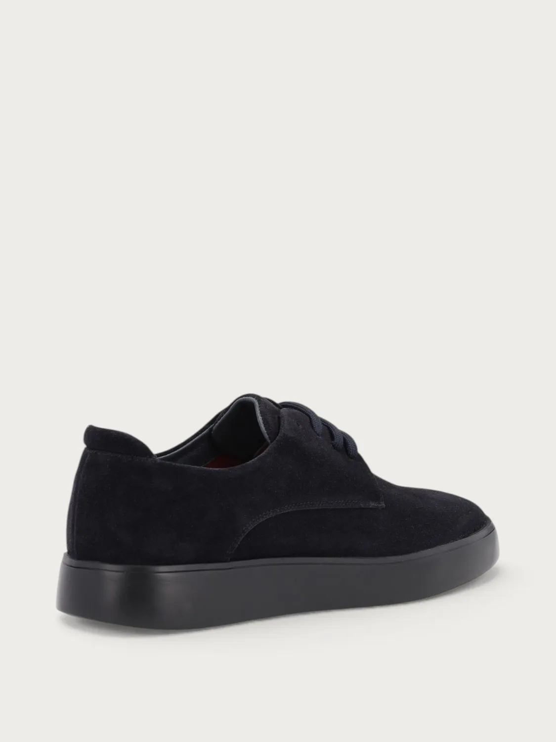Frau Verona blauwe suède sneakers
