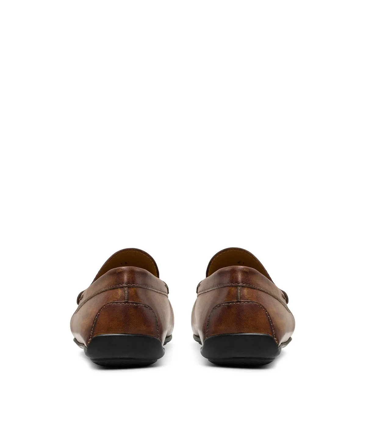 Finsbury Luca loafer lichtbruin patina leer