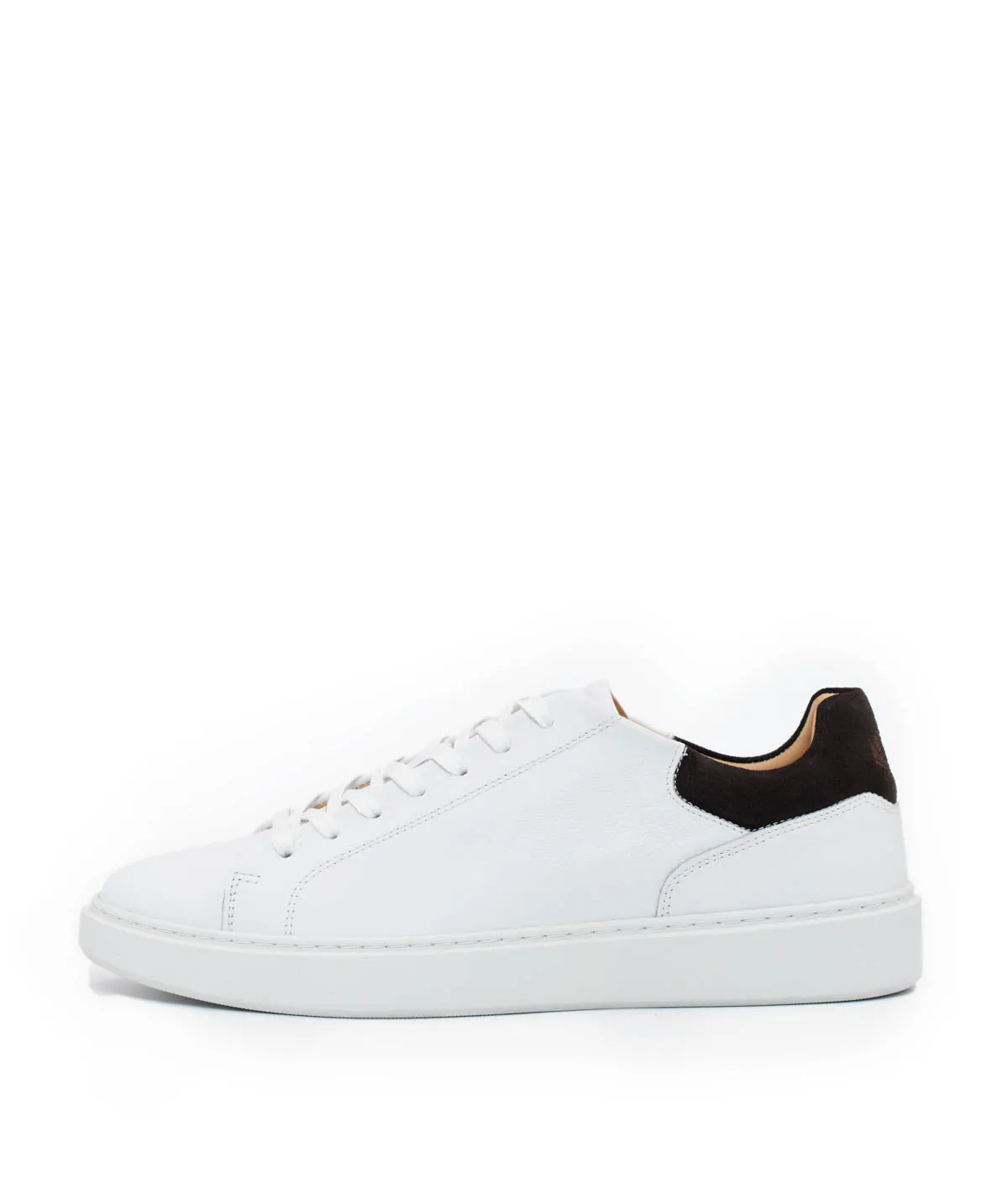Finsbury Daytona sneaker wit leer 8 vetergaten