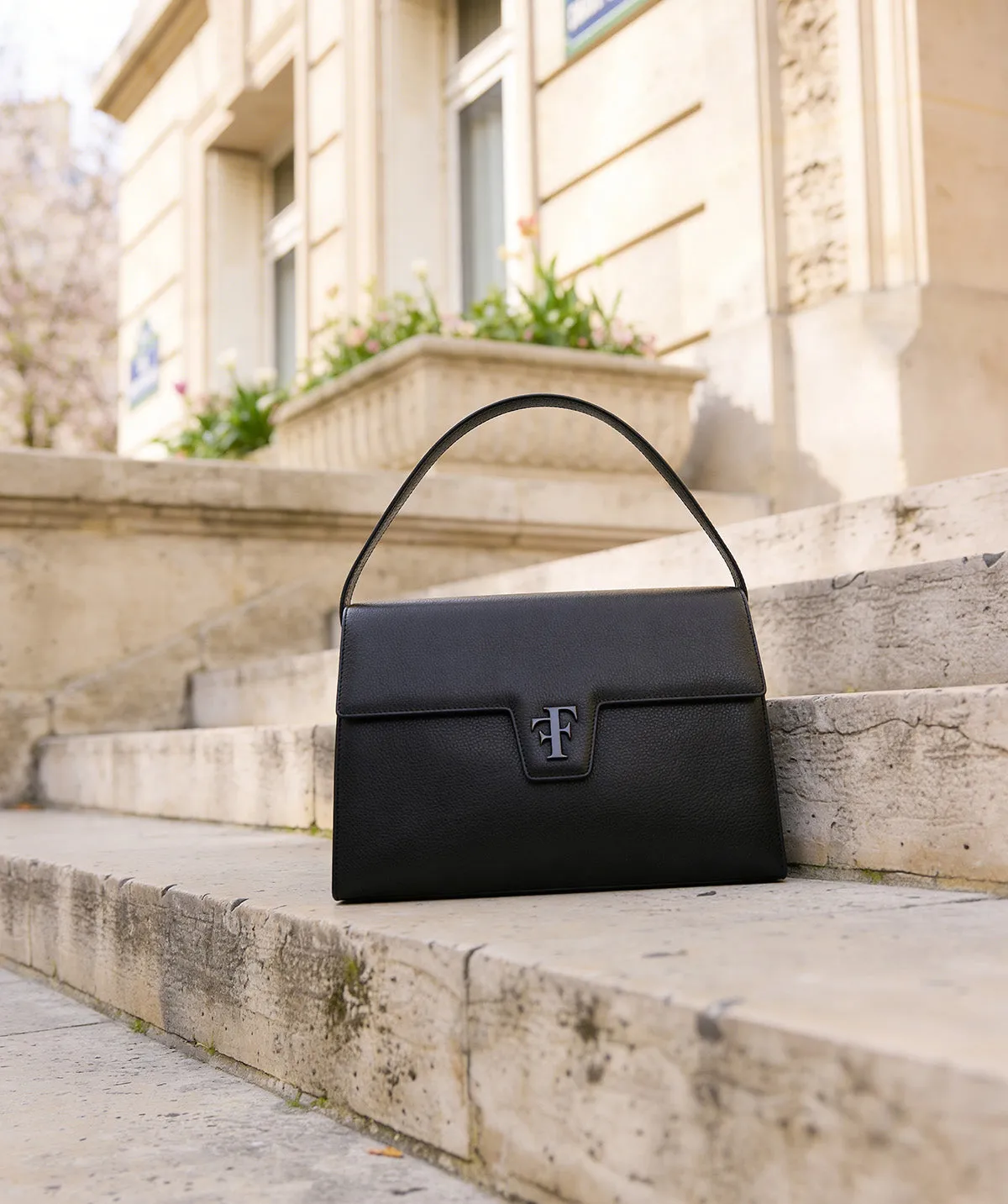 Finsbury FF35 leren tas zwart genбрид generfd 13 inch laptop