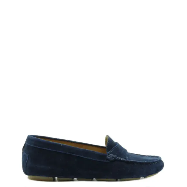 Donelli D1002 instappers blauw nubuck