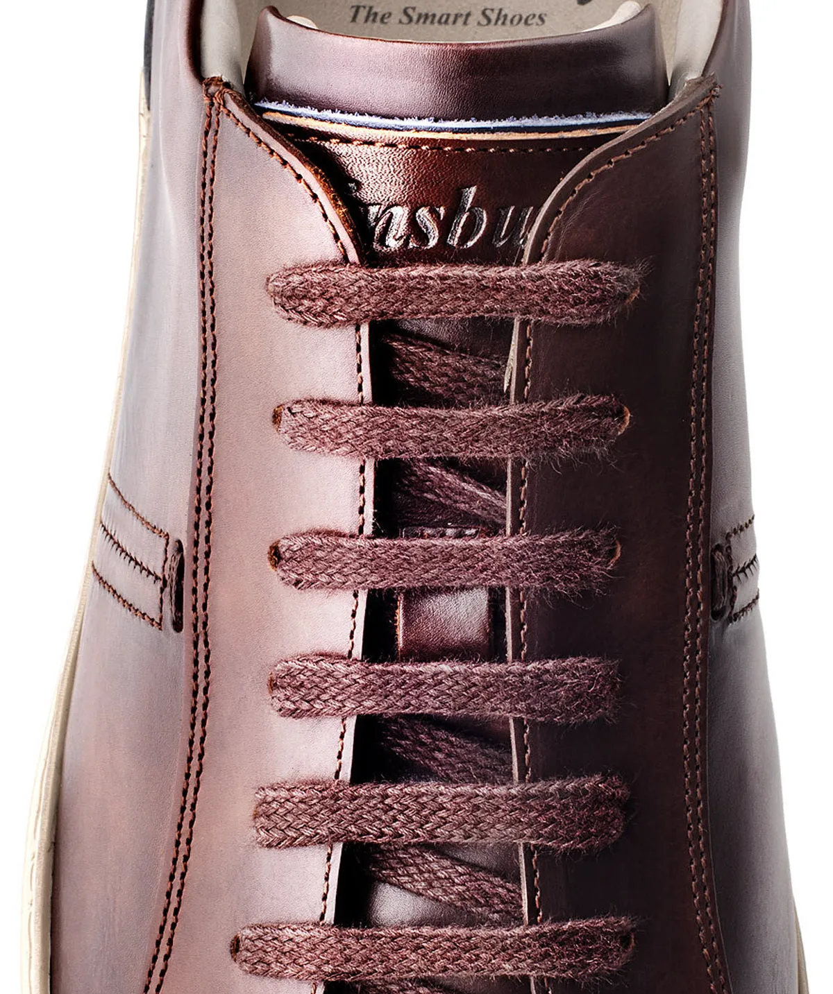 Finsbury Riva lage sneakers bruin patina 7-gaats