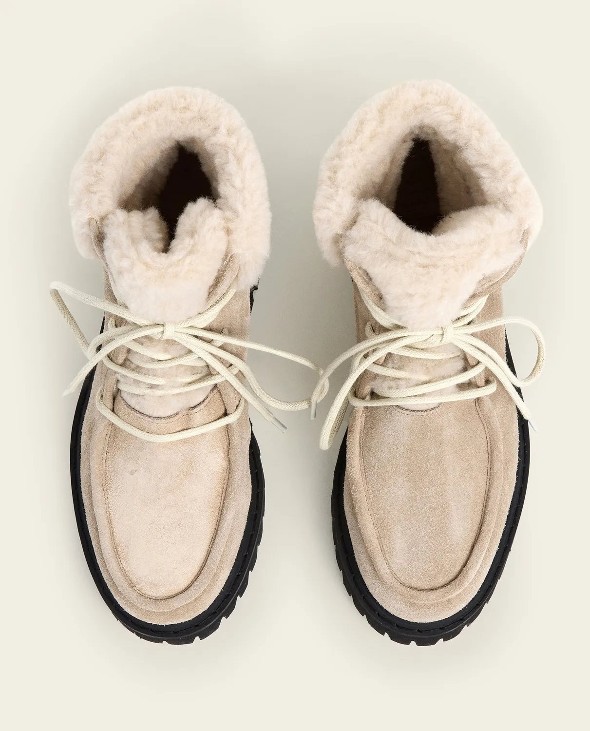Flattered Marcie Suede Sand laarzen zand suede