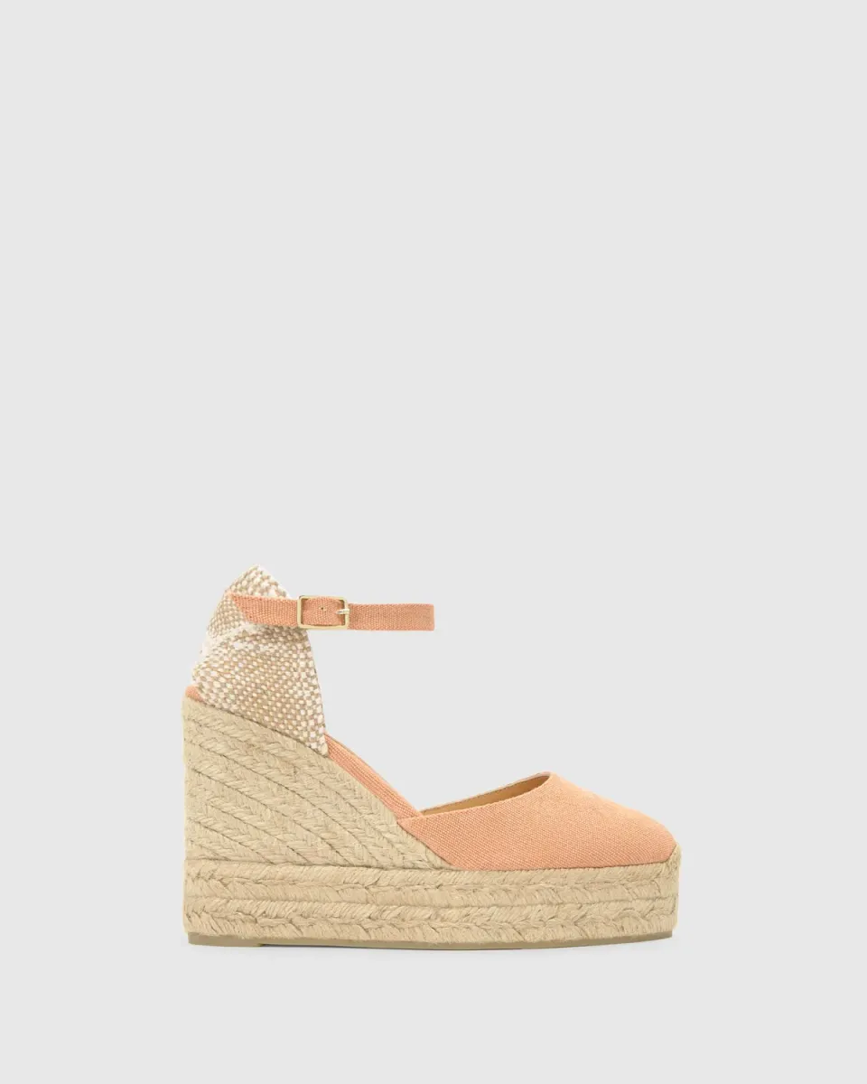 Castaner Carol 8ED/002 espadrille peach canvas