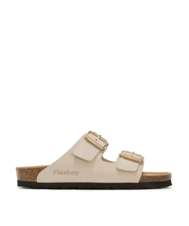 Finsbury Aurelie sandalen beige licht zomer