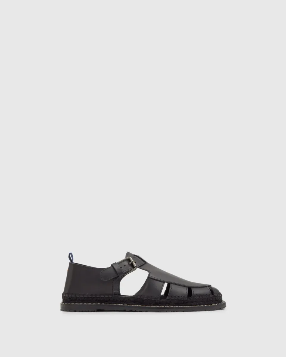 Castaner Fito C/261 sandalen zwart nappa leer heren