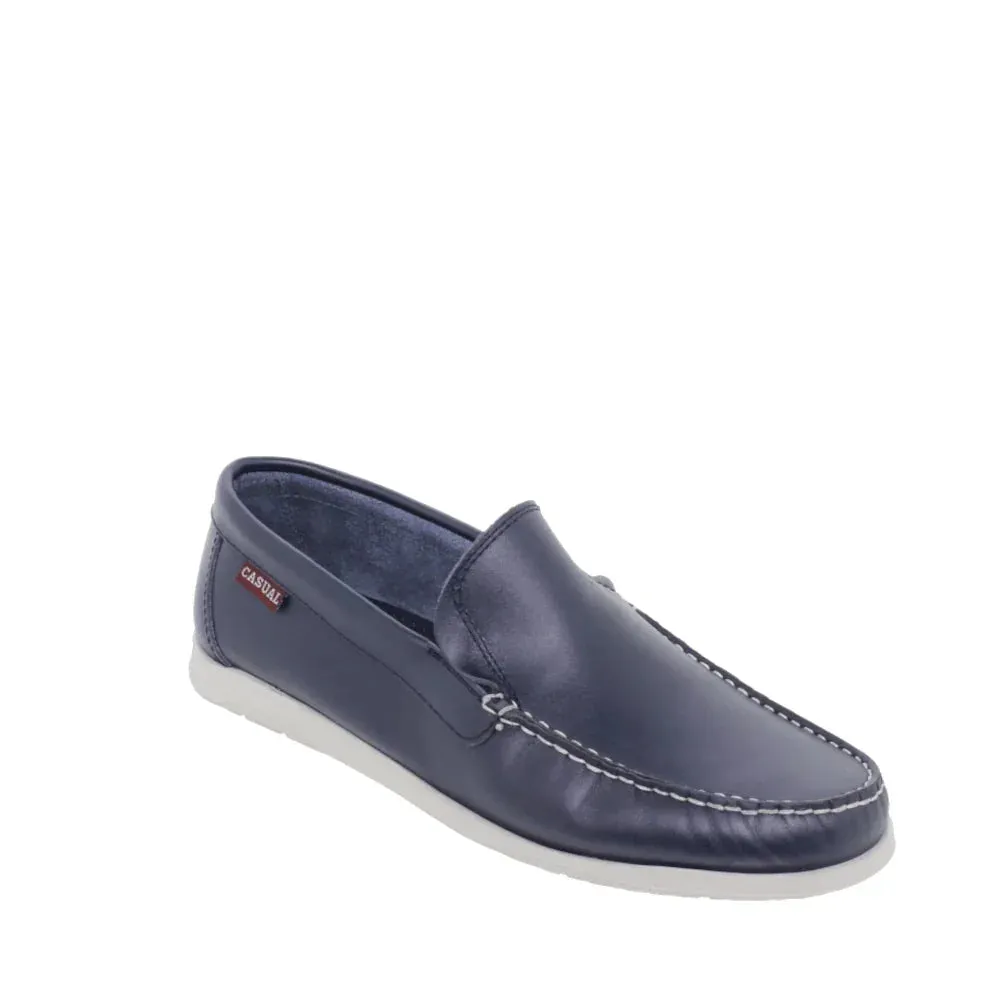 Donelli 1811 instappers blauw leer