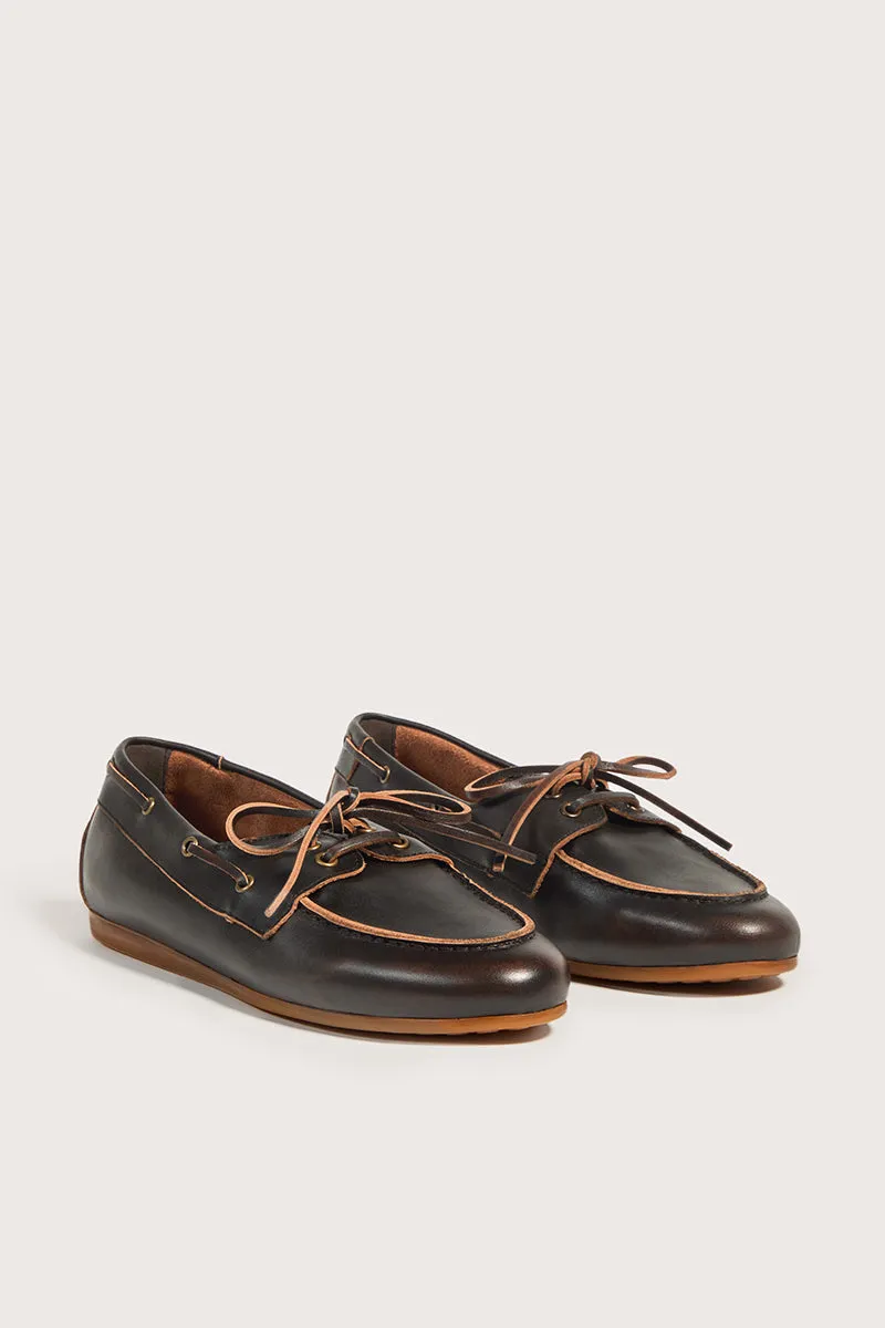 Bryan Stepwise Abby bootschoenen bruin leer