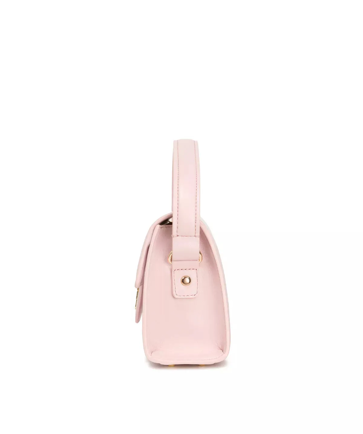 Finsbury FF23 tas roze leer gouden logo