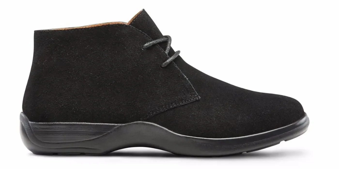 Dr. Comfort Cara enkellaars suede dames veter chukka