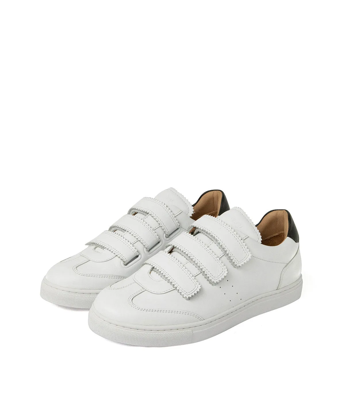 Finsbury Carolina sneakers wit klittenband dames