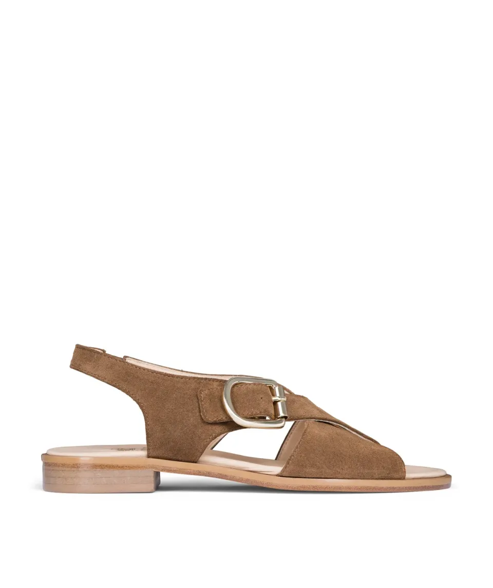 Finsbury Colette Hazelnut sandalen lichtbruin leer