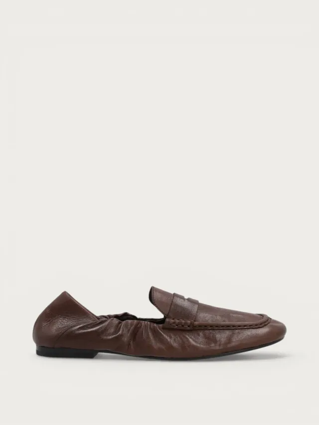 Frau Verona loafers bruin vintage leer zacht