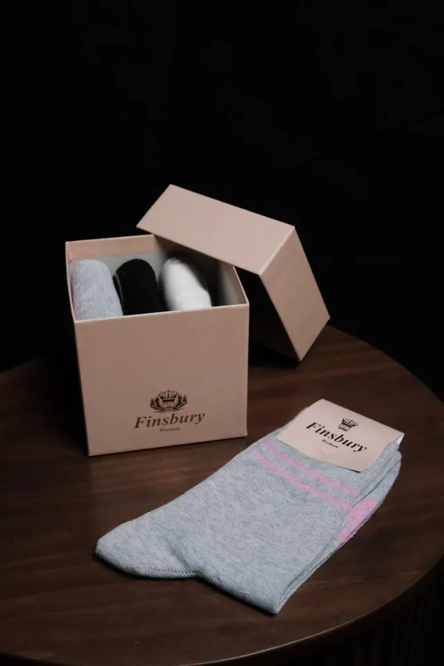 Finsbury 4-Sock Gift Box 2 sokken 4 paar box