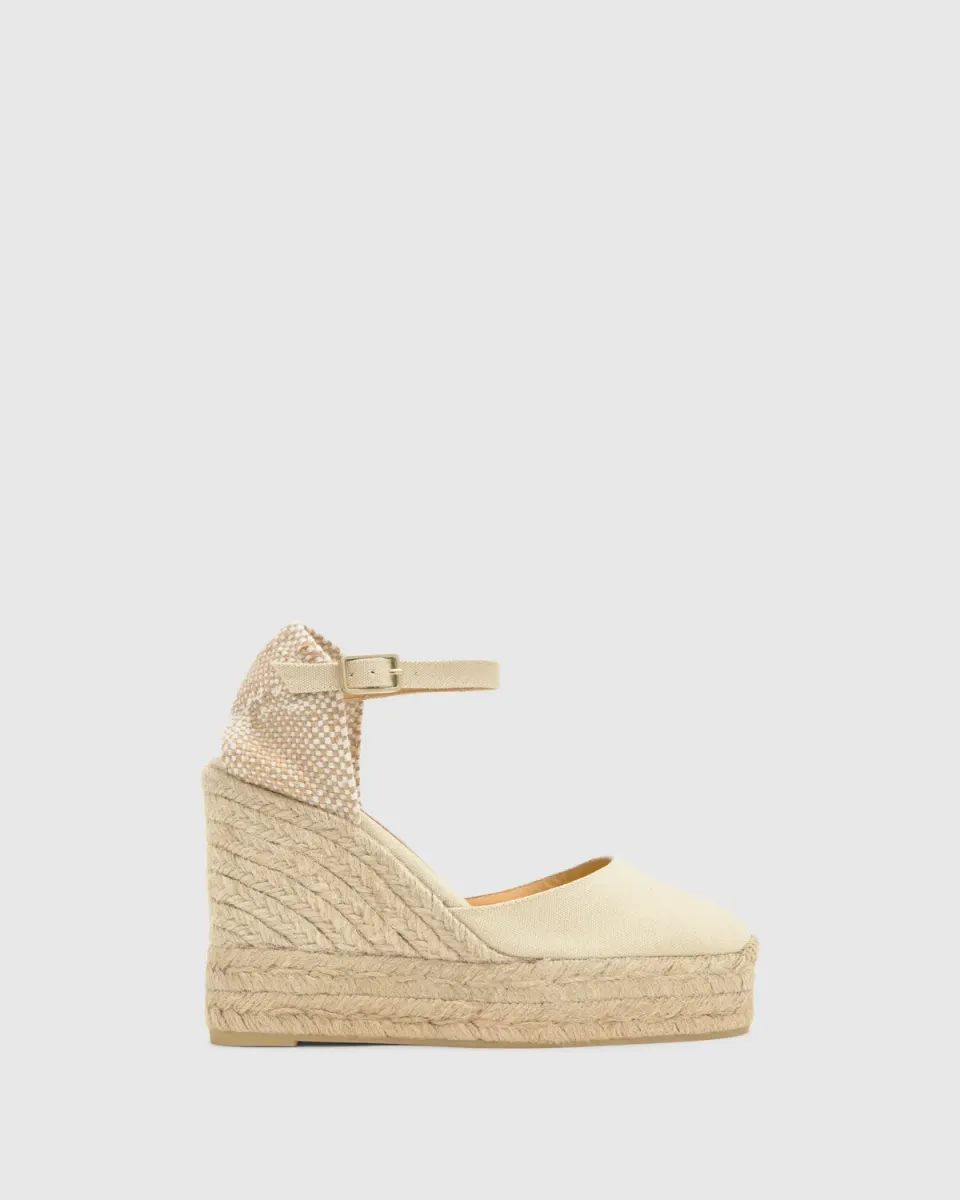 Castaner Carol 8ED/001 espadrille ivoor canvas
