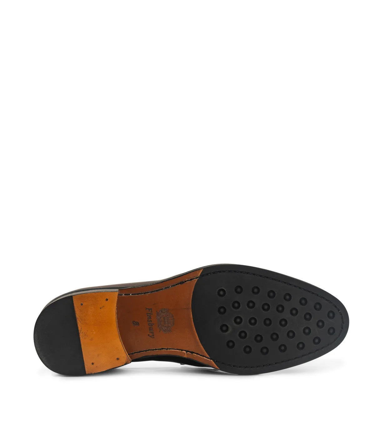 Finsbury Latina Oscar loafers bordeaux gepolijst leer
