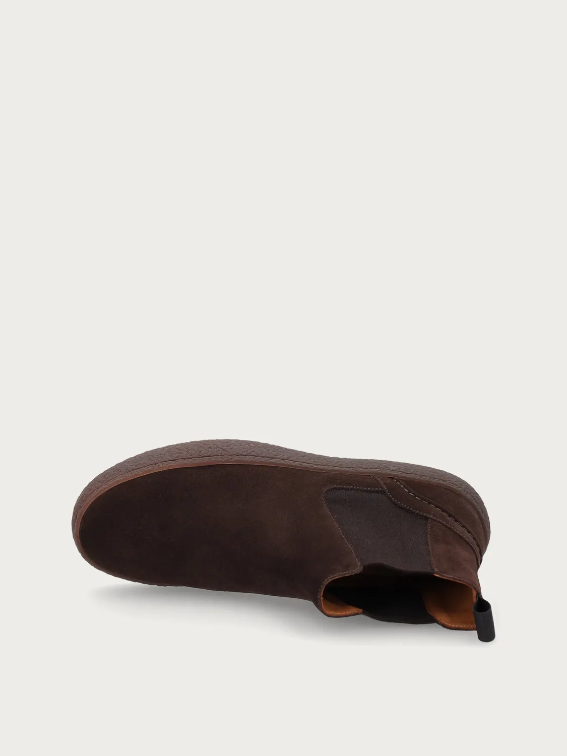 Frau Urban donkerbruine suède beatle boots heren