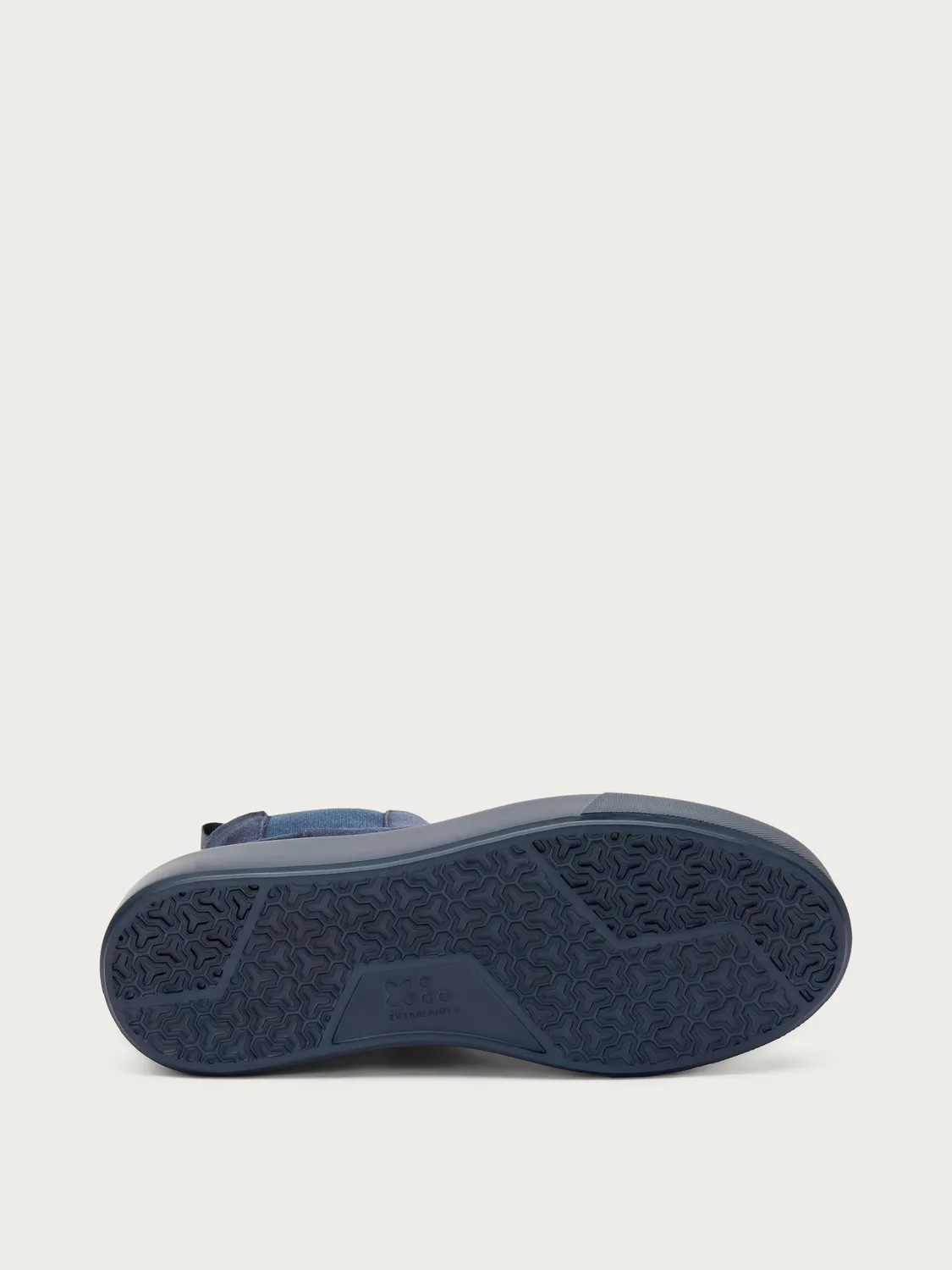 Frau Verona Beatle enkellaars blauw suède dames