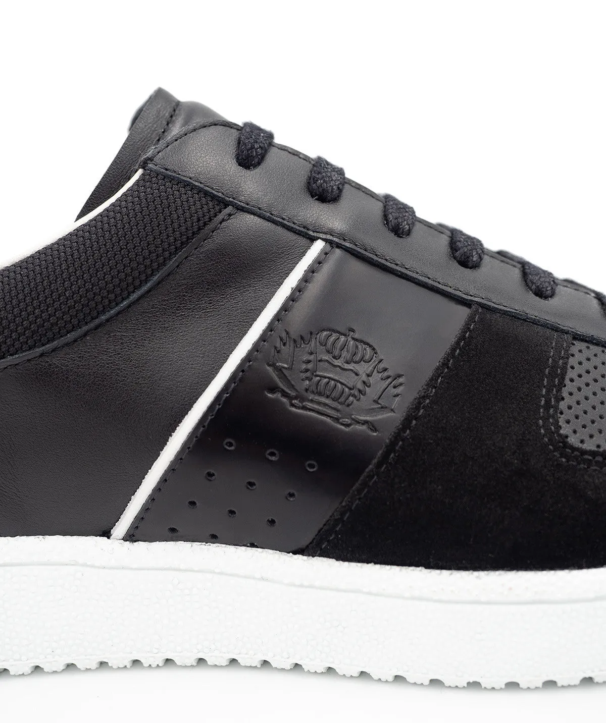 Finsbury Grant Black sneakers zwart soepel