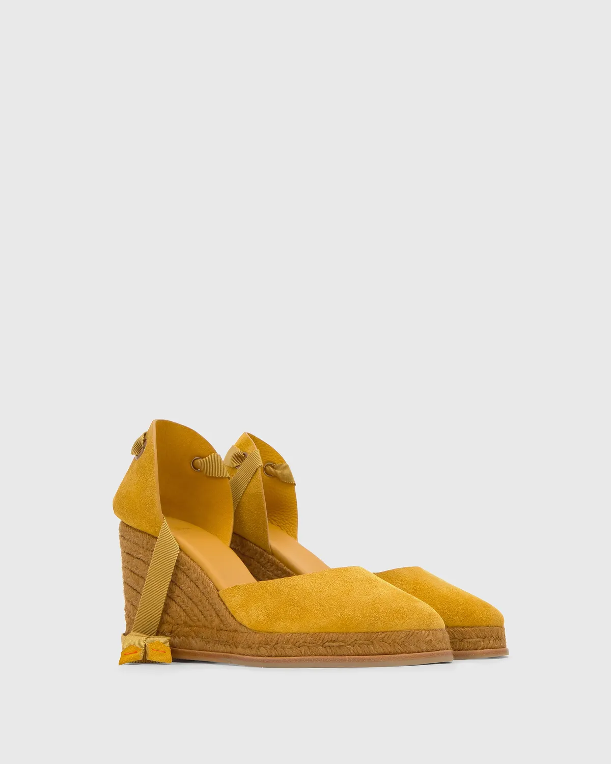 Castaner Camila C/8/269 dames espadrilles amber suède 11cm