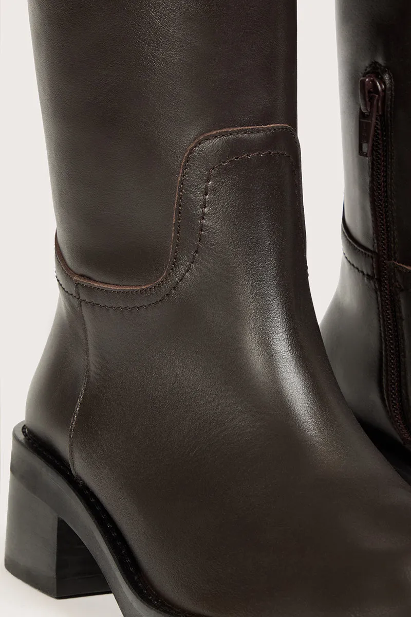 Bryan Stepwise Vito biker boots bruin leer