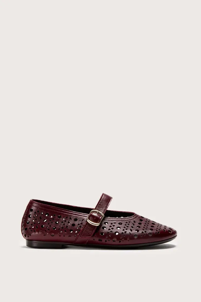Bryan Stepwise Lyra ballerina's bordeaux leer