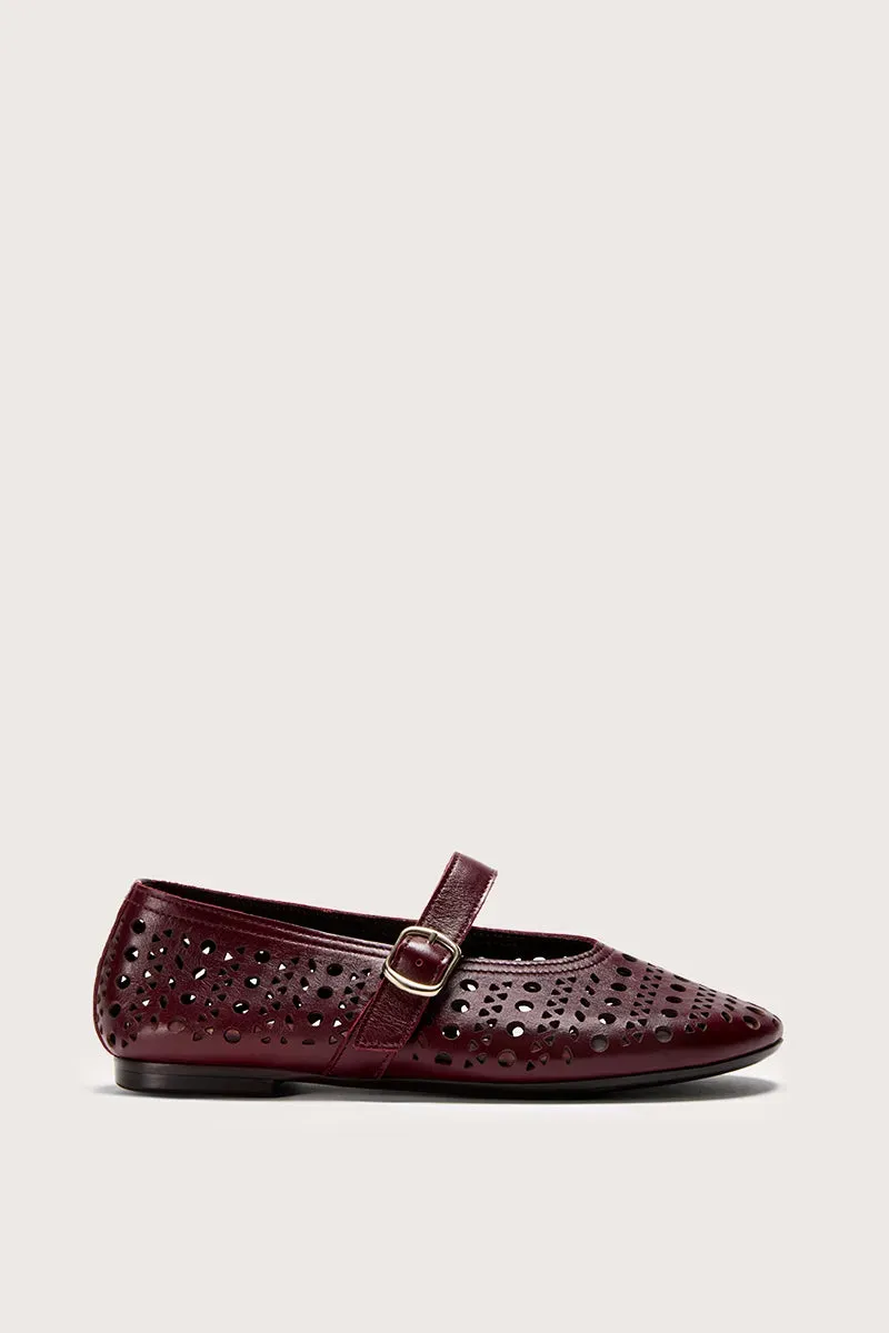 Bryan Stepwise Lyra ballerina's bordeaux leer