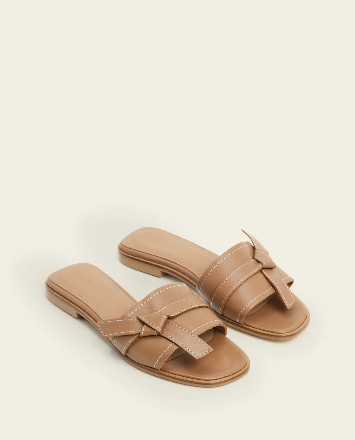Flattered My sandalen cognac leer maat 35-42