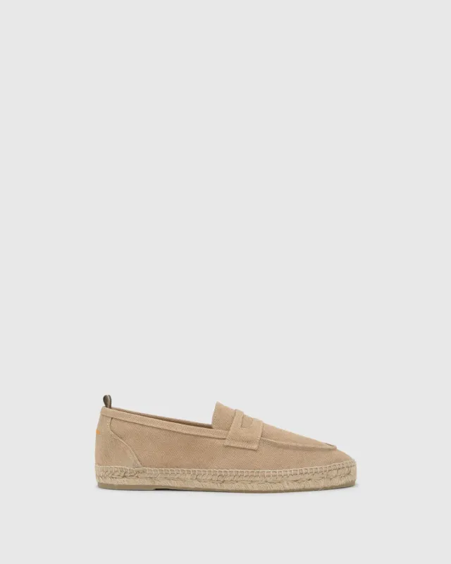 Castaner Nacho 002 espadrilles zand canvas heren